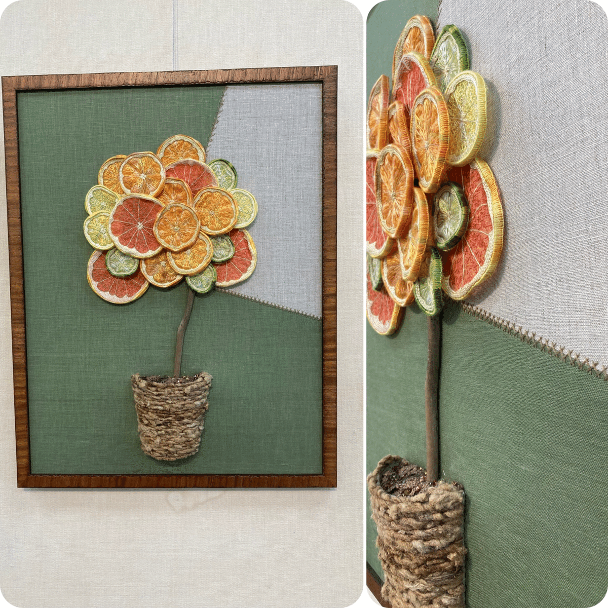 日本アートクラフト協会(JACA）の 「欧風刺しゅう展」に行きました