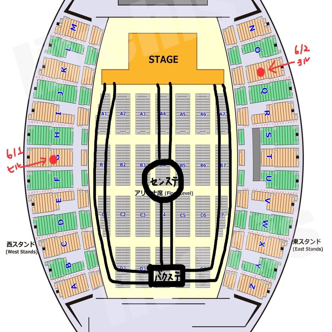 SixTONES Feel da CITY 20220601 0602 宮城公演 備忘録｜yu