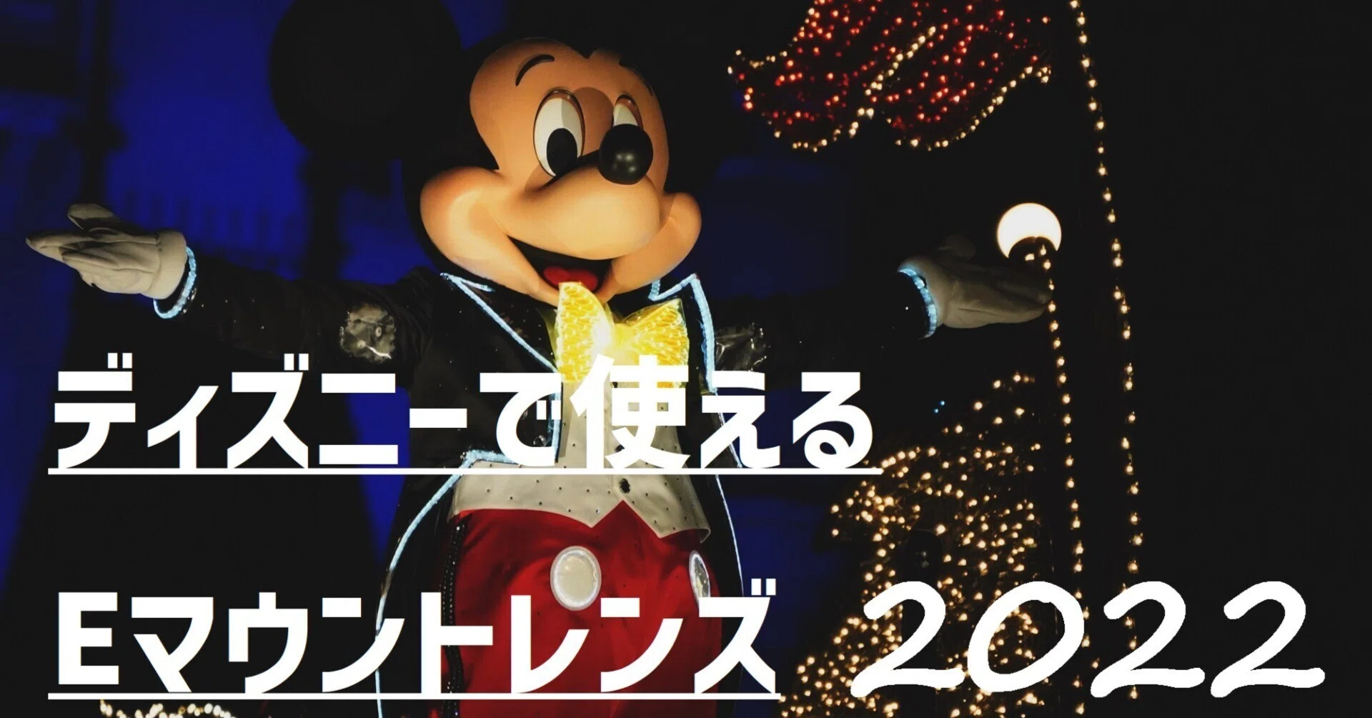 22 失敗しない ディズニーで使えるソニーのeマウントカメラレンズ3選 Yuz Note 22 失敗しない ディズニーで使えるソニーのeマウントカメラレンズ3選 Yuz Note