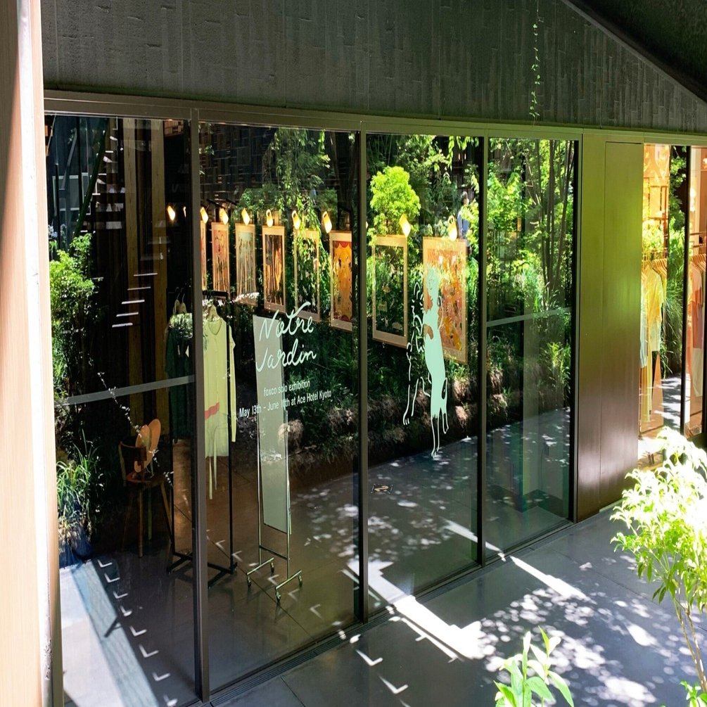 ラブレターから始まった展示／foxco｜MAO