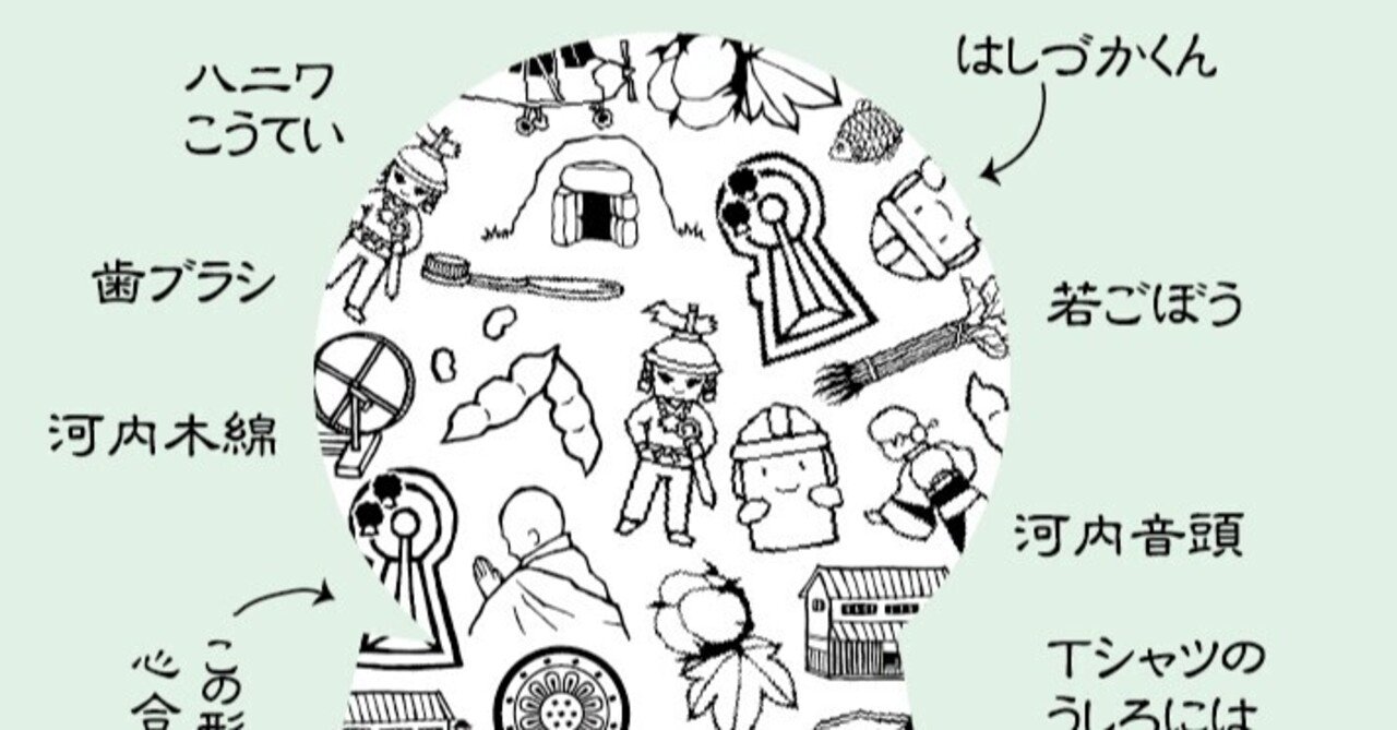大阪府八尾市の歴史や名物 名産を紹介するイラスト 八尾柄 の紹介だ ハニワこうてい 古墳や博物館の魅力を伝えて世界征服 Note 大阪府八尾市の歴史や名物 名産を紹介するイラスト 八尾柄 の紹介だ ハニワこうてい 古墳や博物館の魅力を伝えて世界征服 Note