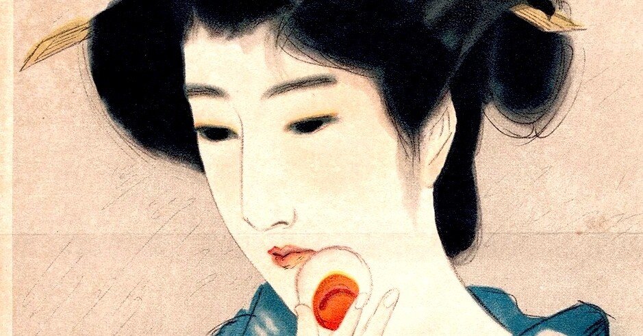 伊東深水／鏑木清方門 歌川派浮世絵「女湯」美人画 絹本 絵画 扁額 伊東深水／鏑木清方門 歌川派浮世絵「女湯」美人画 絹本 絵画 扁額