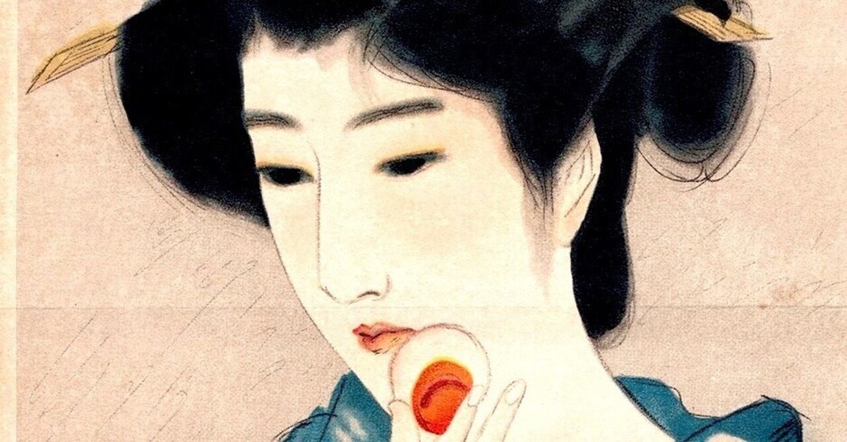 今日の一枚）伊東深水：パウダーを塗る鏡の前の美しさ｜artoday