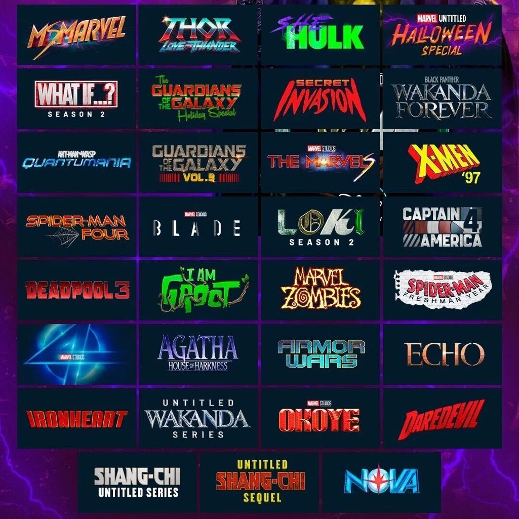 時間が足りない〉マーベル作品（MCU）に37作品の新作が追加｜じきどらむ