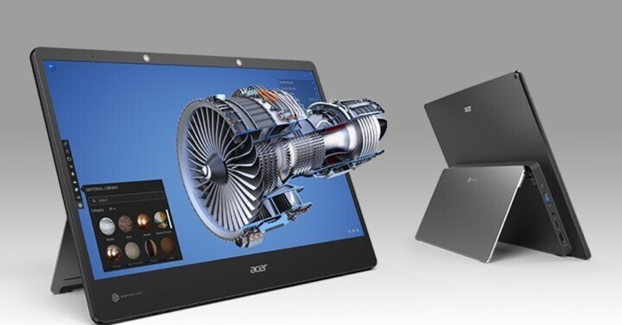 Acerの裸眼立体視ディスプレイ「Acer SpatialLabs View/ Pro」見てきた