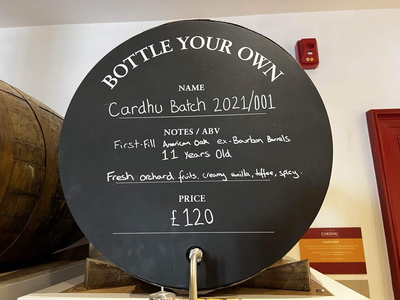カリラ　蒸留所限定　ハンドフィル Caol Ila カリラ 10年 蒸溜所限定ハンドフィルド 2023/003