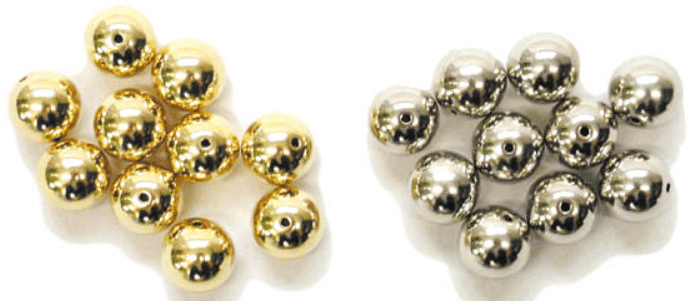 昭和レトロ　パチンコ玉　金属玉セット 金色 銀色 昭和レトロ パチンコ玉 金属玉セット 金色 銀色 【楽天市場】真鍮球 20