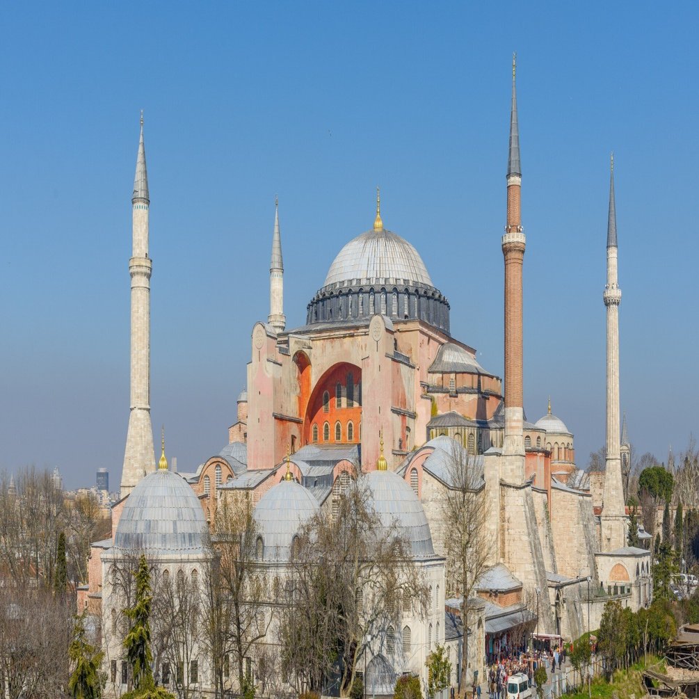 コンスタンティノープルの象徴 ハギア・ソフィア大聖堂