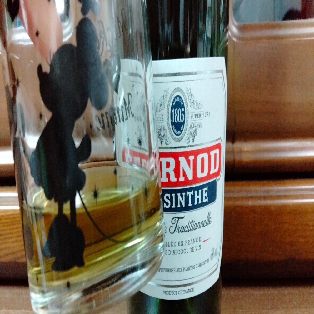 ついに買いました🍶ペルノ・アブサン😆｜あくうん