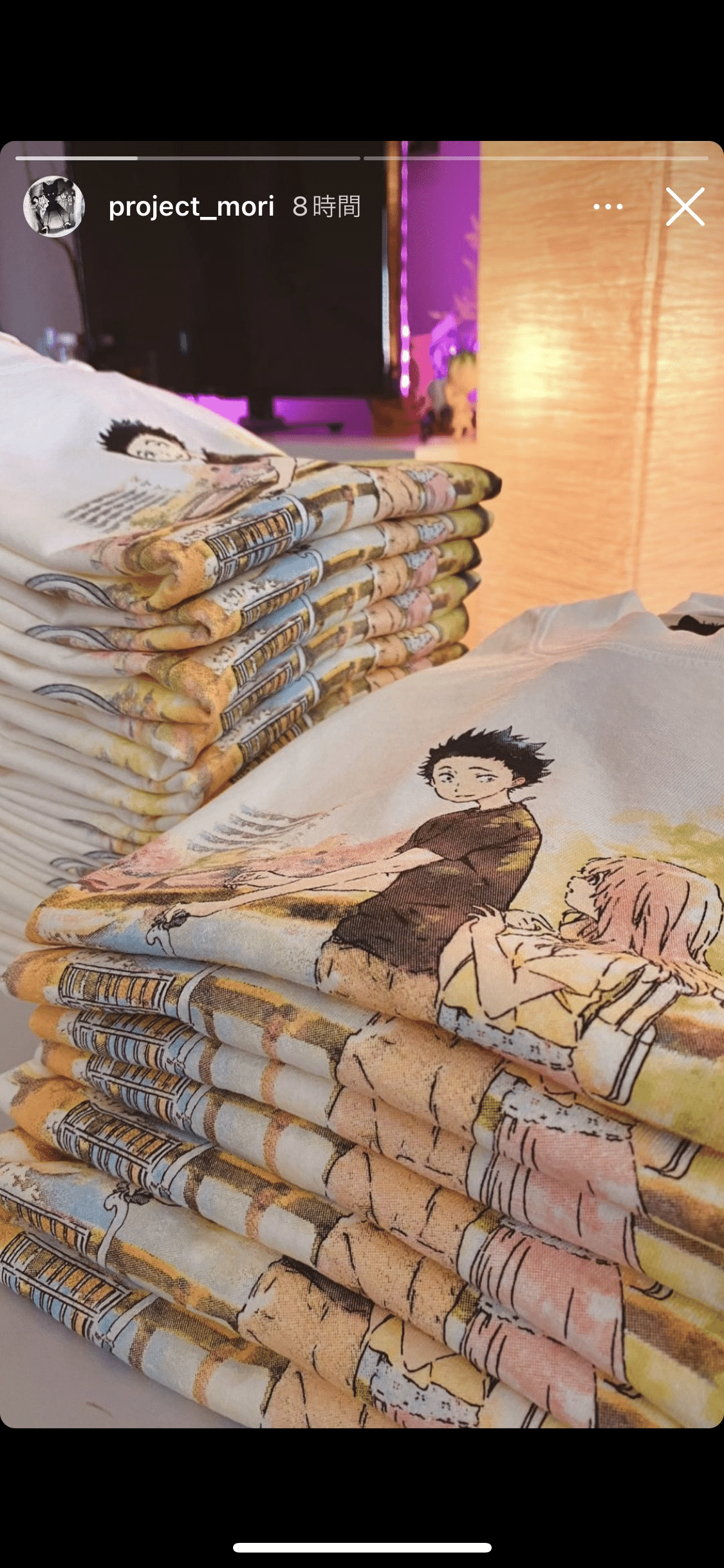 とらドラ tシャツ project mori 00sアニメ project mori プロジェクトモリ Tシャツについて|yamada