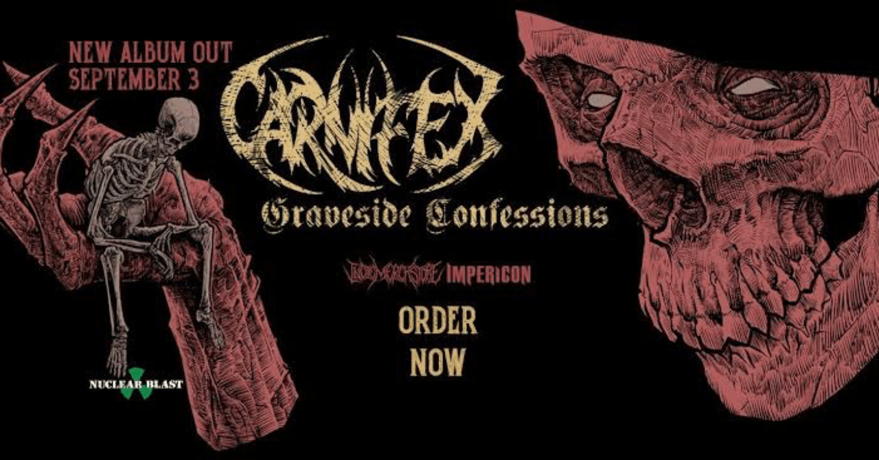 Carnifex / GRAVESIDE CONFESSIONS (2021)〜元祖ブラッケンドデスコア