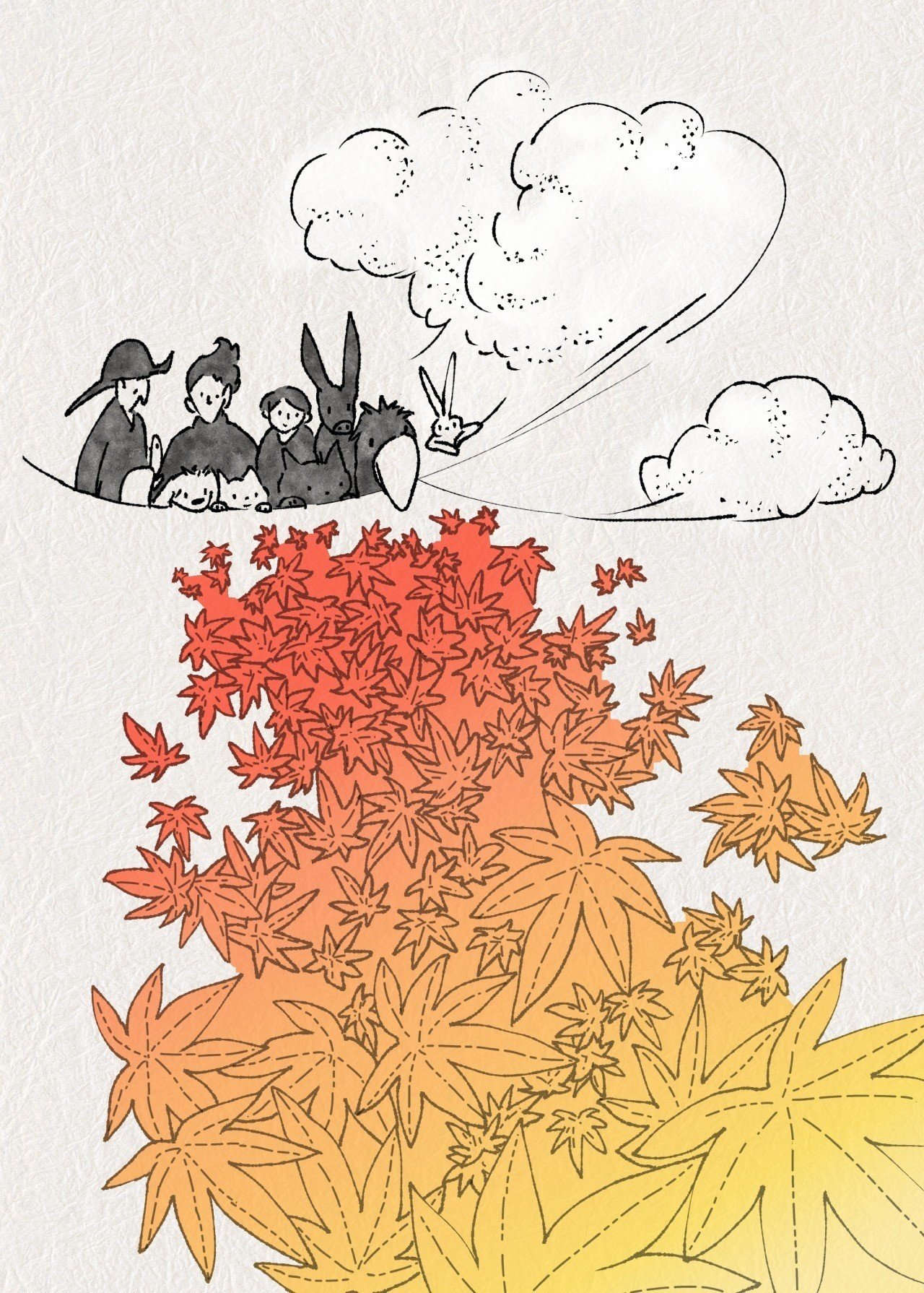 こよみごと 神無月 紅葉狩り もみじがり 石川ともこ Note