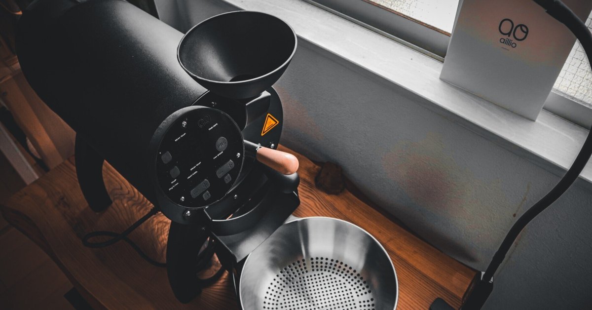 コーヒー豆焙煎機と変圧器セット