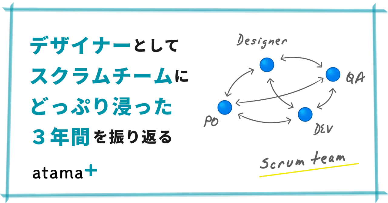 デザイナーとしてスクラムチームにどっぷり浸った3年間を振り返る 野澤紘子 Hiroko Nozawa Note デザイナーとしてスクラムチームにどっぷり浸った3年間を振り返る 野澤紘子 Hiroko Nozawa Note