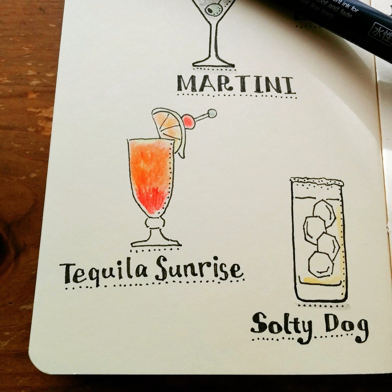Inktoer18 ８日目 テキーラ サンライズ やす 貝の柱 公式 Note
