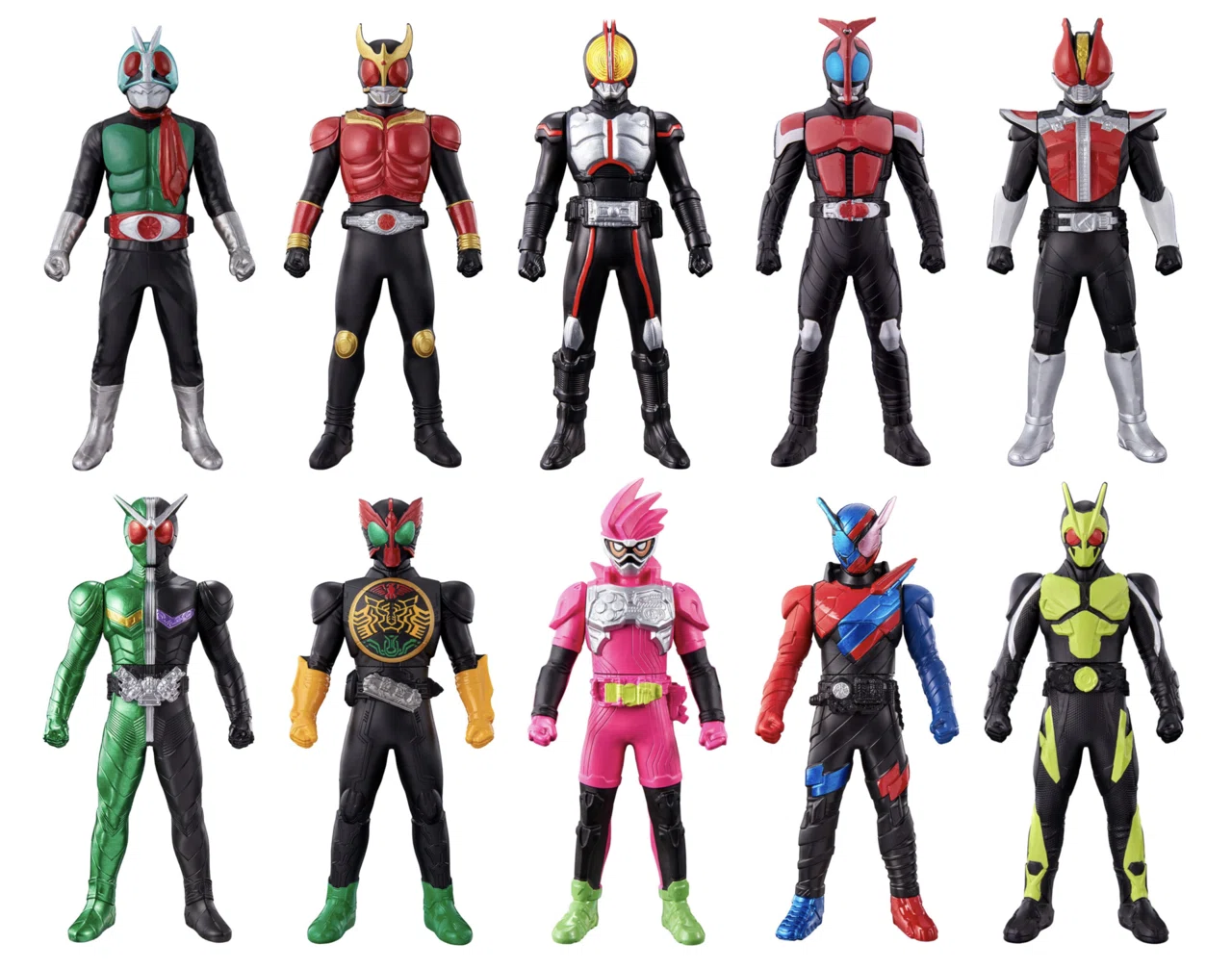 仮面ライダーのソフビが（ほぼ）500円で買える時代がやってくる