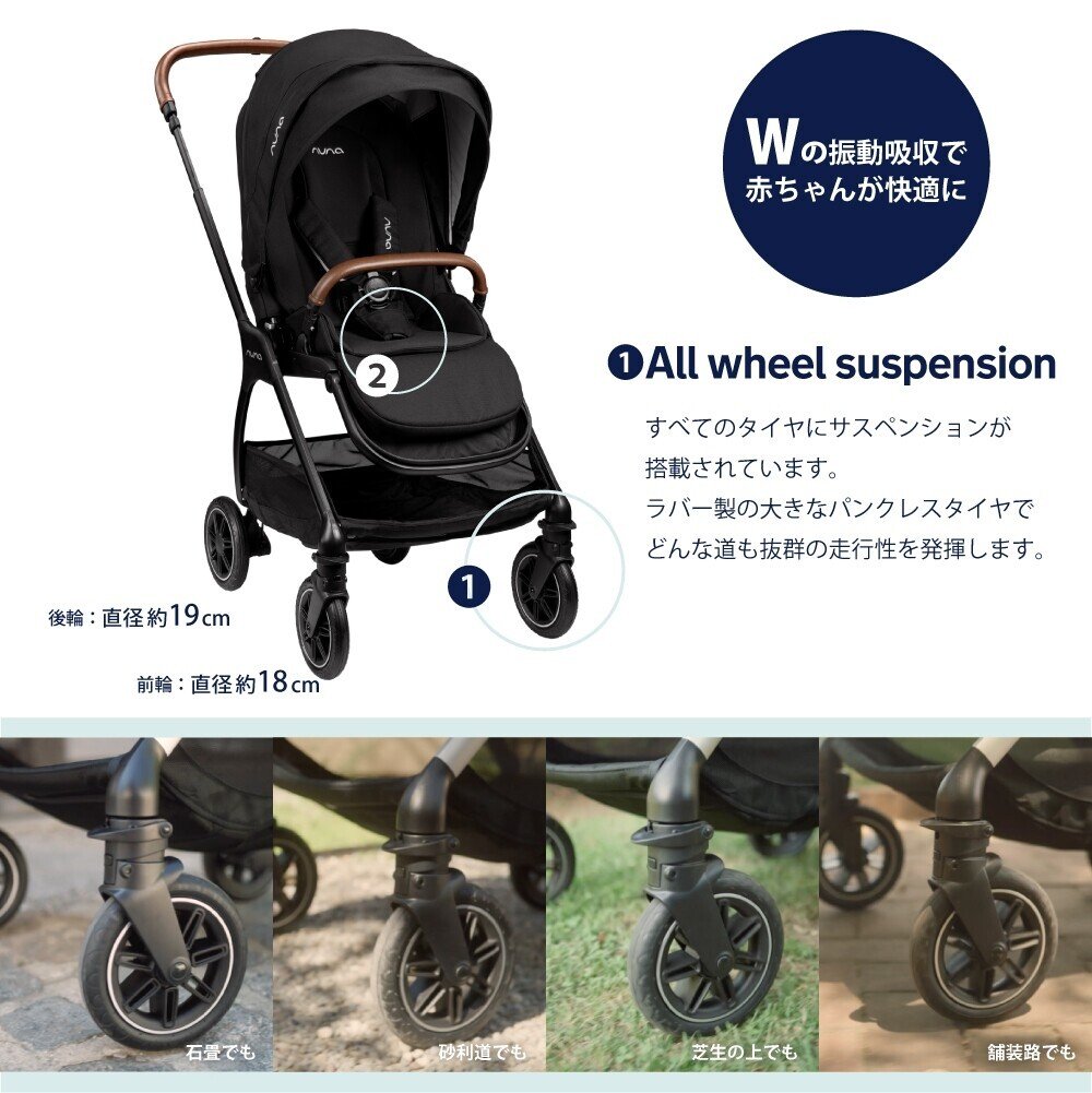 走行性抜群のベビーカー【TRIV】 が人気の理由は？魅力や