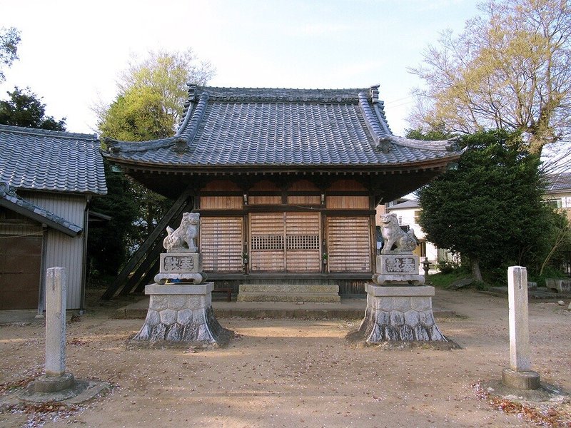 3蓑川町　松尾神社拝殿