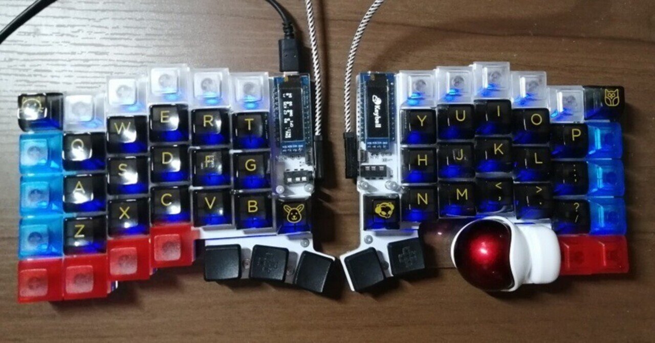 Keyball61ビルドログ（もしくはトラブルシューティング）｜ミッキー