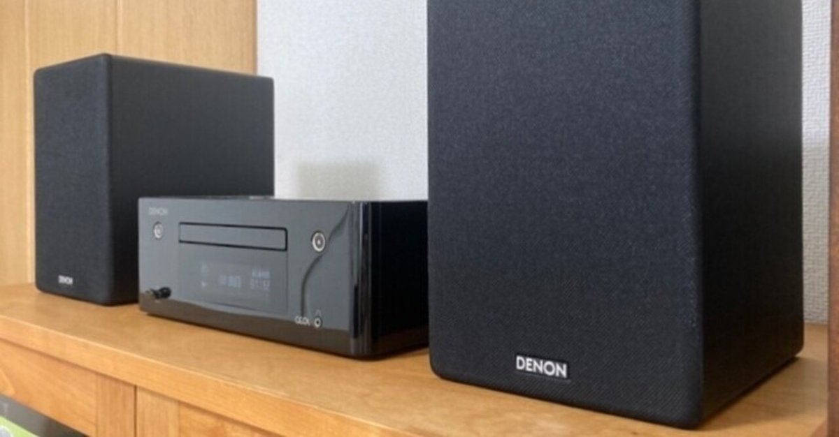 小型スピーカーでいい感じに音楽を楽しむ。DENON SC-N10-BK 小型スピーカーでいい感じに音楽を楽しむ。DENON SC-N10-BK