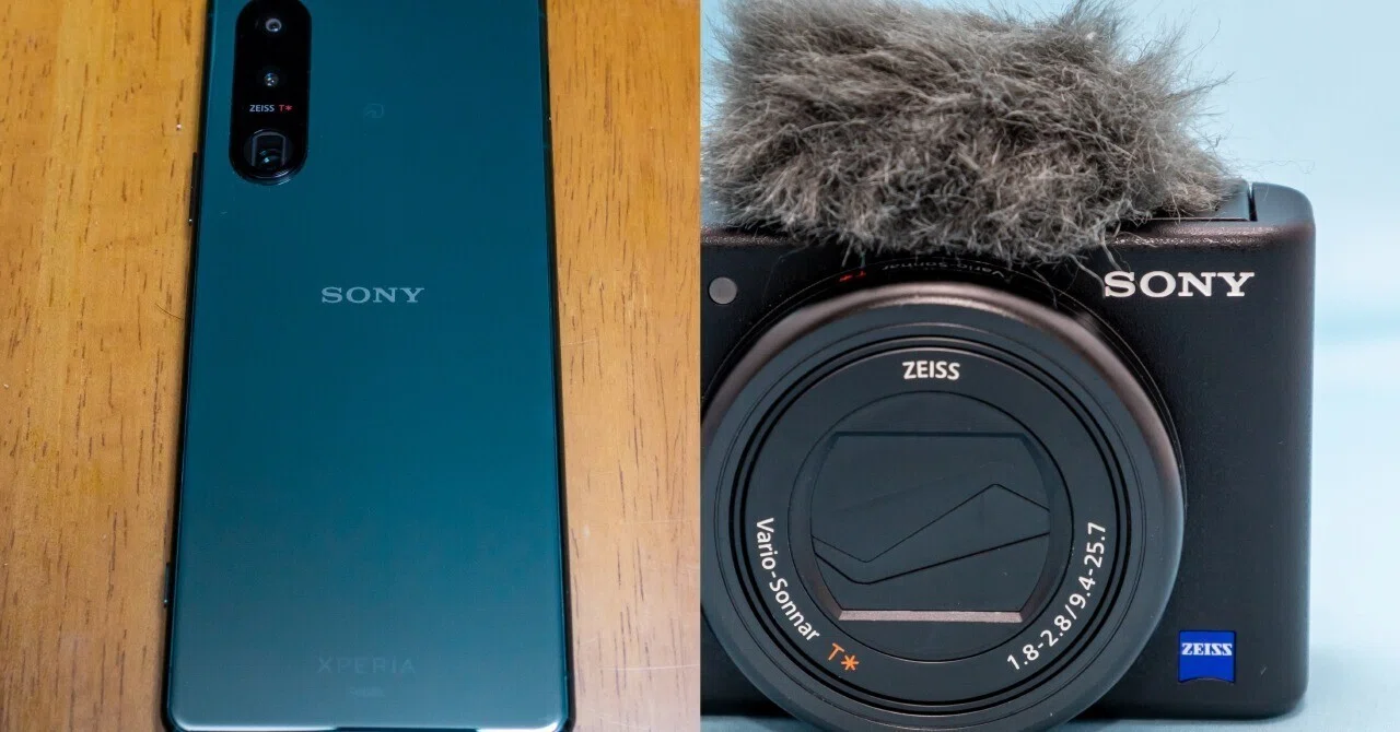Xperia 5 III vs VLOGCAM ZV-1 写真対決｜七語零黎の「青・空・虹」