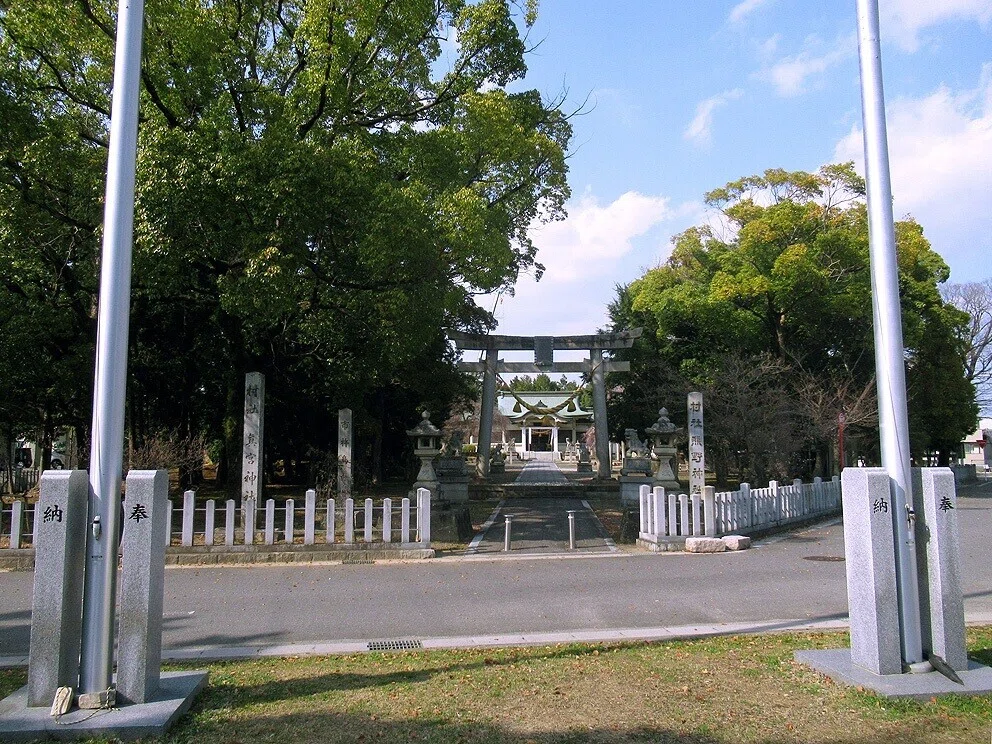 1真宮神社社頭