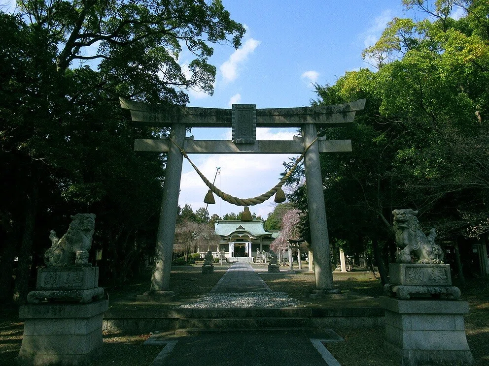 2真宮神社鳥居
