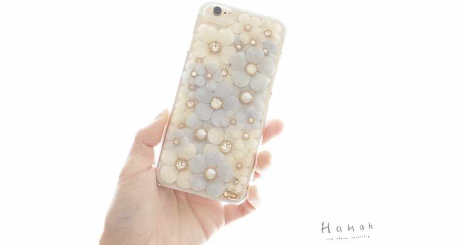 ワークショップ Hanahさんのお花畑スマホケースデコレーション 作品撮影会 神戸 Minne ミンネ