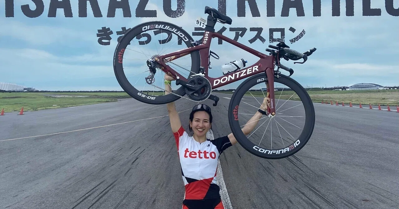 女子総合優勝(1:13:07)】木更津トライアスロンレースレポート｜ひらめ。