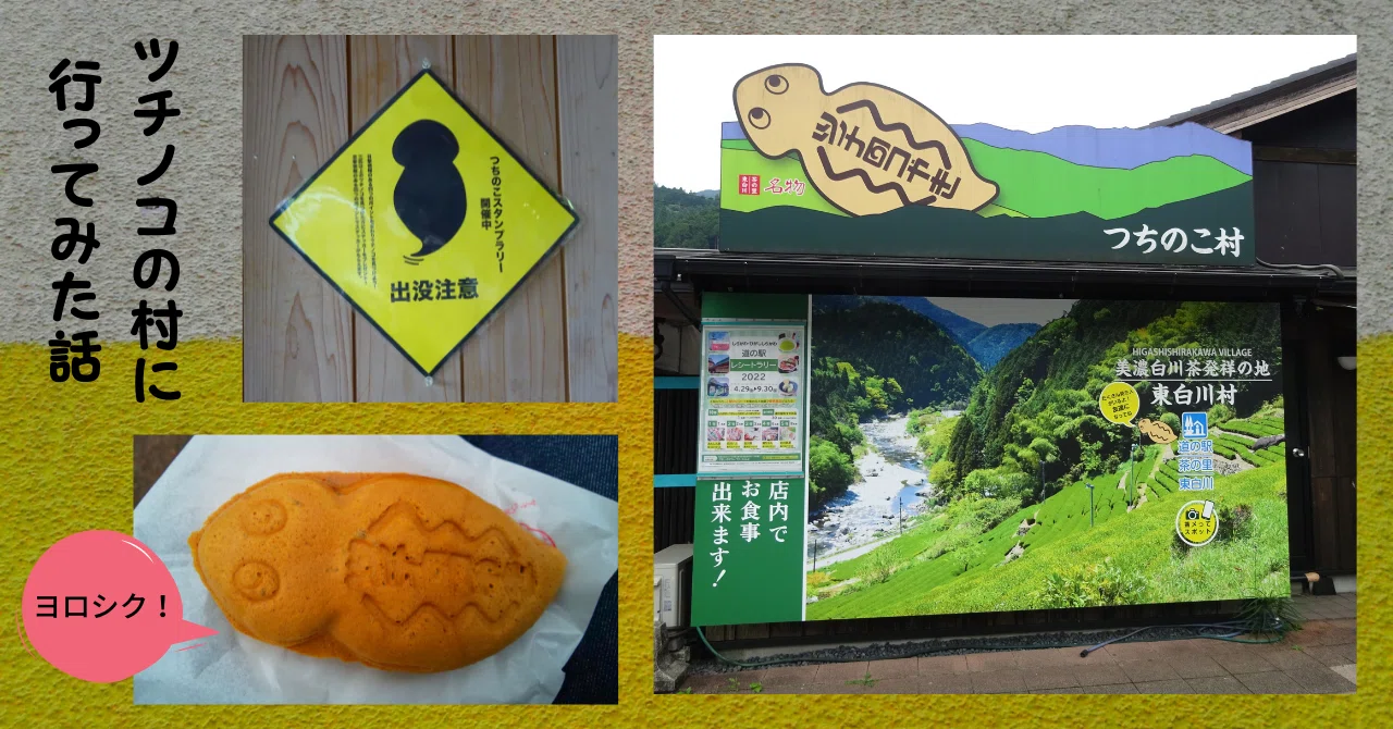 写真日記】謎の未確認生物ツチノコを探し求めてin岐阜県東白川村①