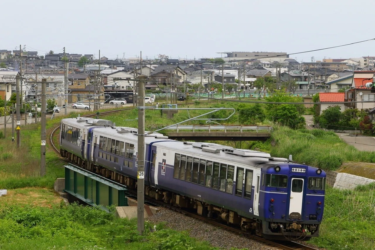 えちごトキめき鉄道455系413系 撮影記｜ヤシコン