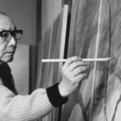 時を描く筆──日本美術史から読み解く、大須賀勉の銀箔世界