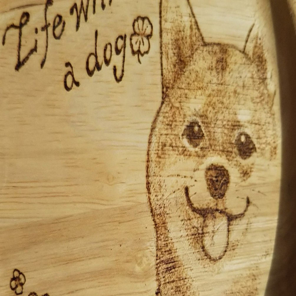 ウッドバーニングは陰影をつけるのが楽しい♪｜かこみっくす＠ウッド