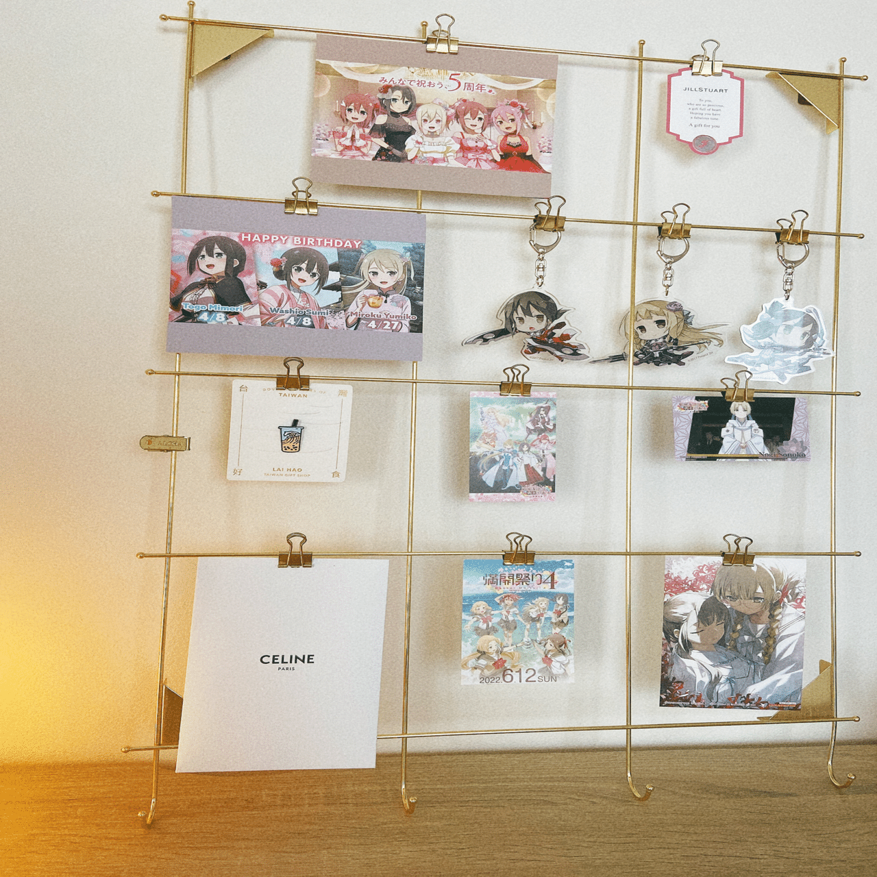 お洒落にグッズを飾りたい グッズの飾り方紹介 ゆー Note