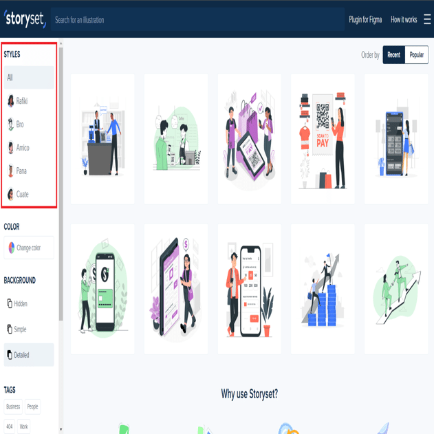 ビジネスシーンに最適な無料イラスト素材サイト解説 Storyset パワポ研 Note