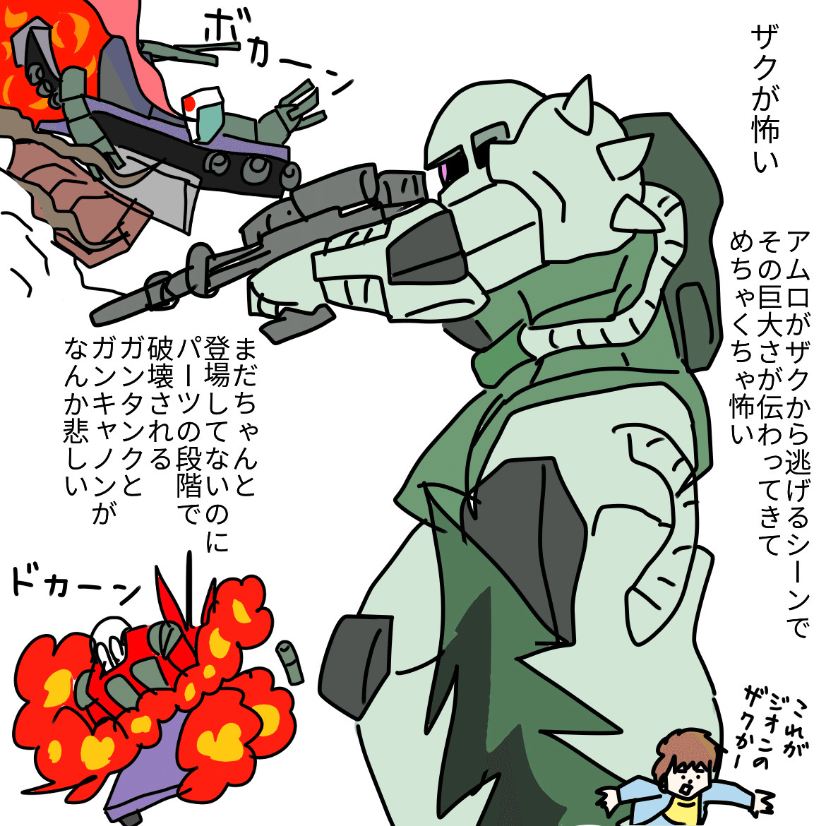 ガンダムの好きなところ 第1話 まる Note
