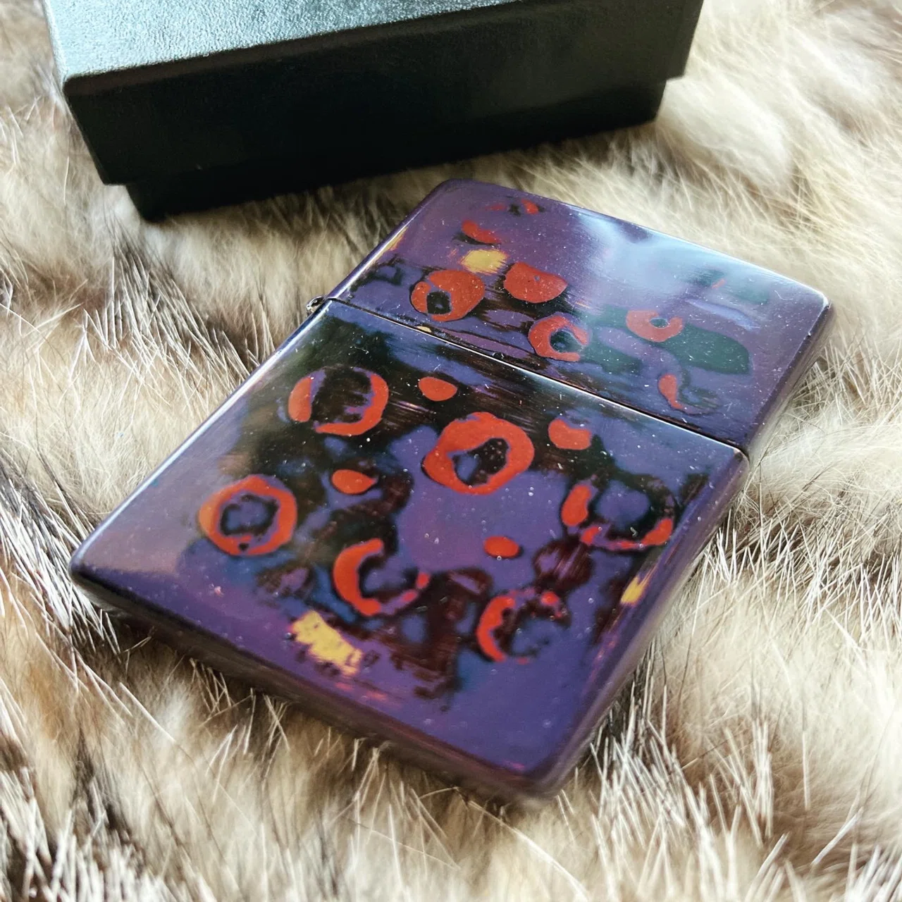 焼き付け法 による#漆塗り をした#ZIPPO (膳継/ZENKEI 作) をGETしま