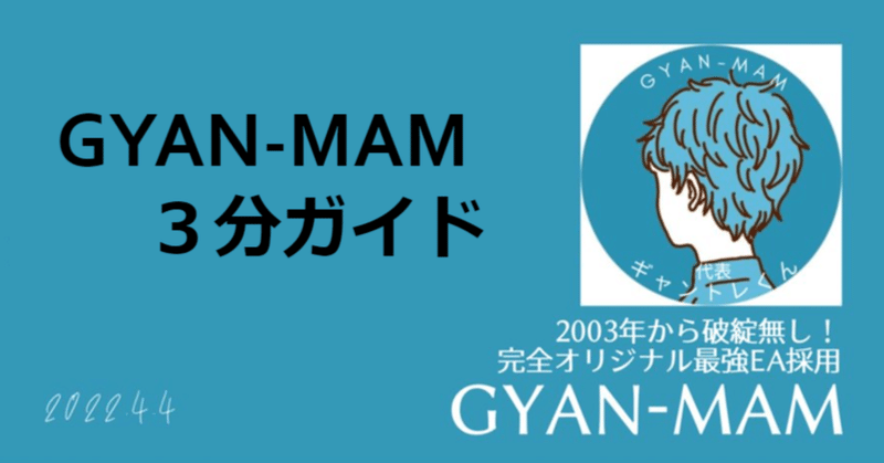 GYAN-MAMを３分で理解しよう！