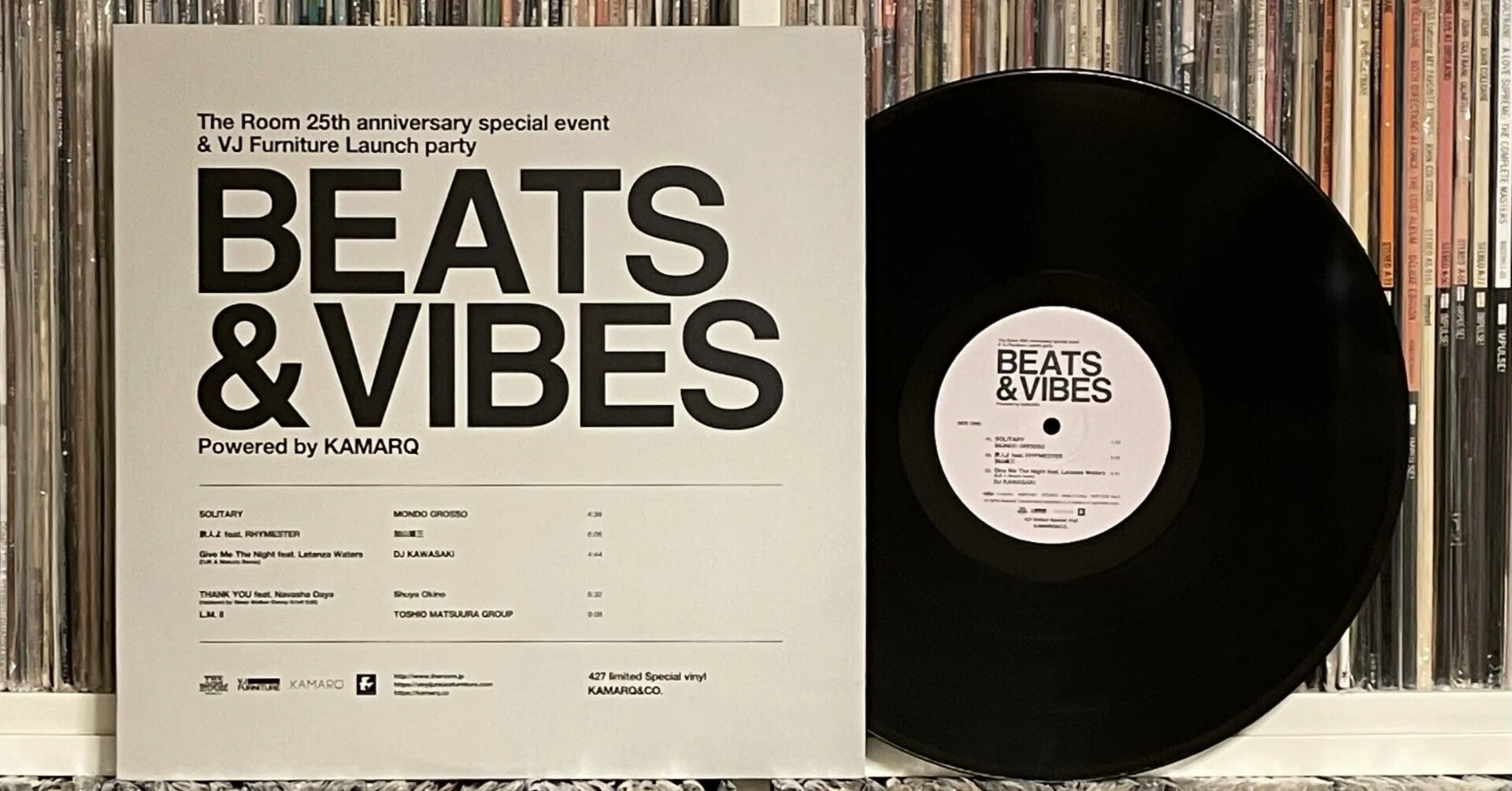 BEATS & VIBES ~サイン入りレコードA to Z (Donuts版) 第47回 V.A. BEATS & VIBES ~サイン入りレコードA to Z (Donuts版) 第47回 V.A.