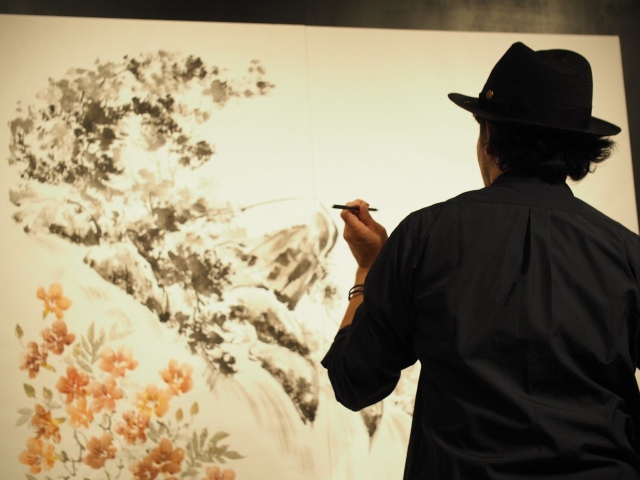 気軽に今ここを楽しめる水墨画｜Soumoku 浦正