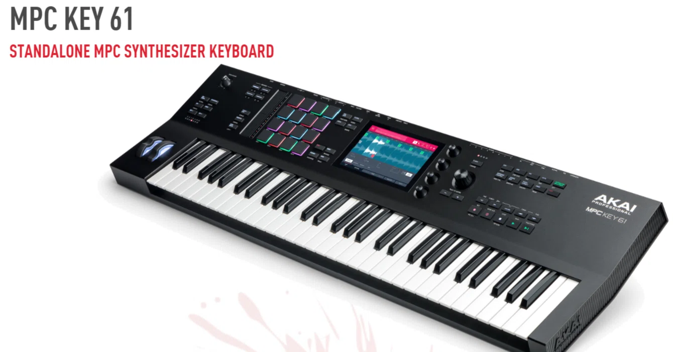 まさかのAKAIから新シンセ？ 「AKAI MPC KEY 61」｜こぐま