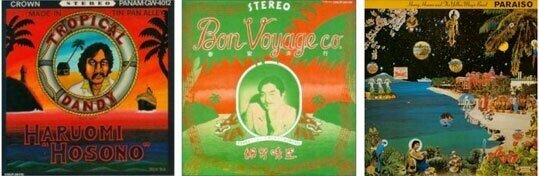 細野晴臣 LP レコ はらいそ 泰安洋行 トロピカルダンディ 3部