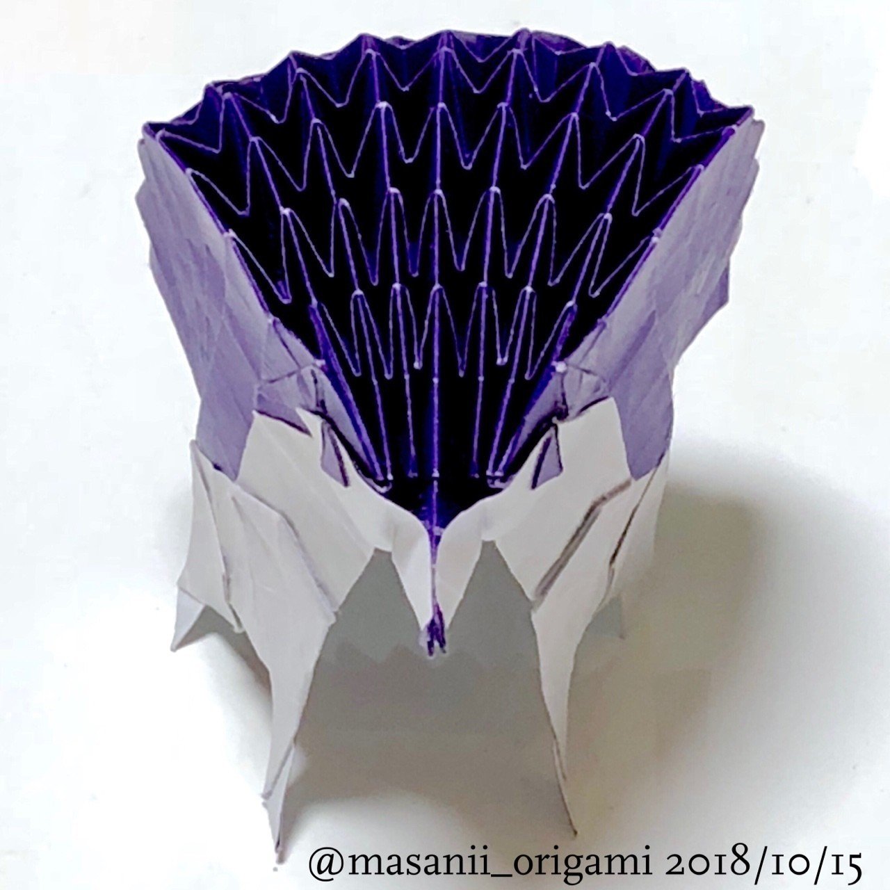 これぞ折り紙の構造美 マイマイさんの ハリネズミ を折ってみた まさにぃ Note これぞ折り紙の構造美 マイマイさんの ハリネズミ を折ってみた まさにぃ Note