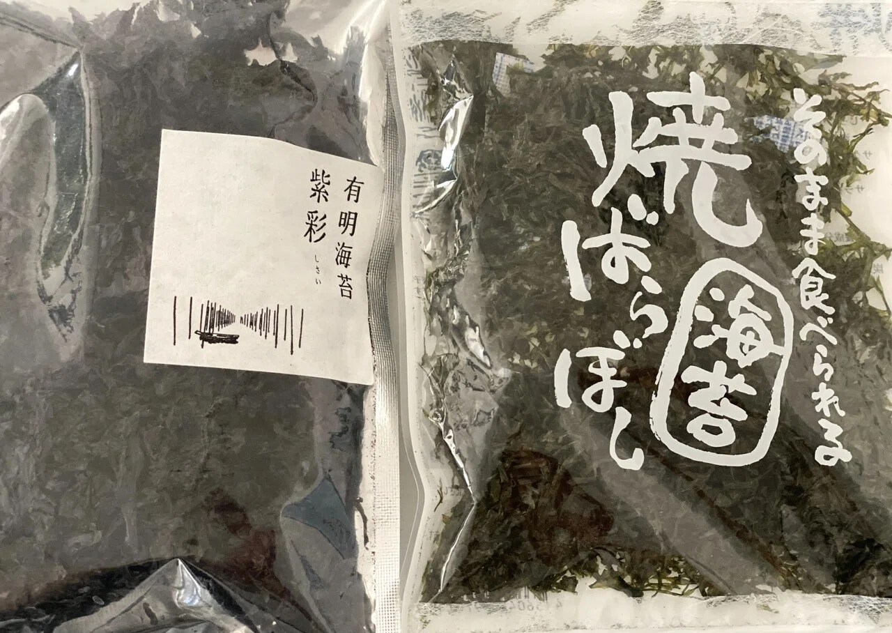 A summary of nori from various regions recommended by a nori shop