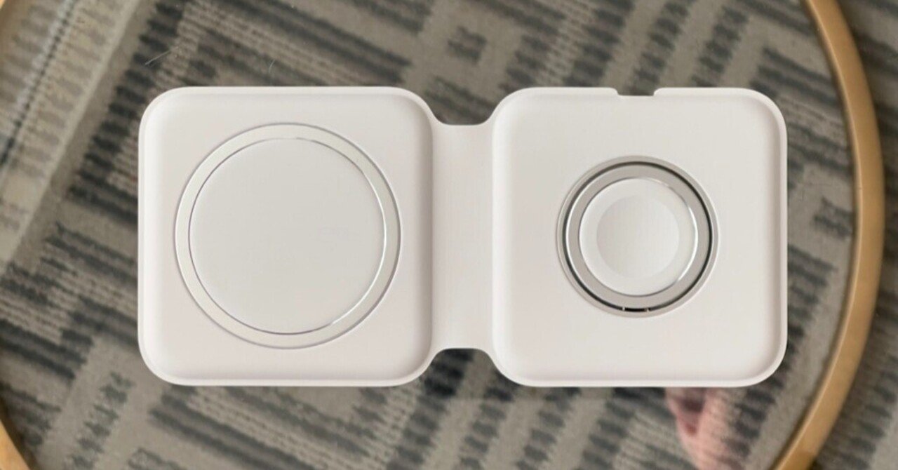 新品】Apple アップル よわ MagSafeデュアル充電パッド Apple