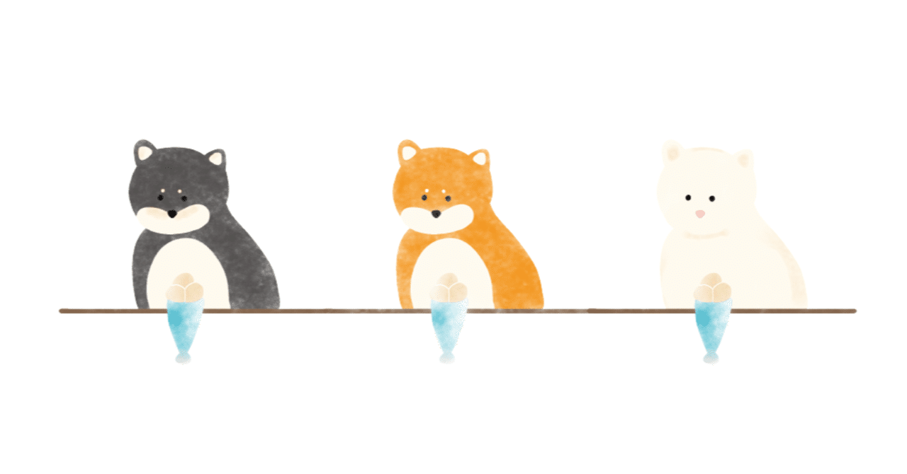 柴犬のイラスト 7月の待ち受け 湖中そう 柴犬クリエイター Note