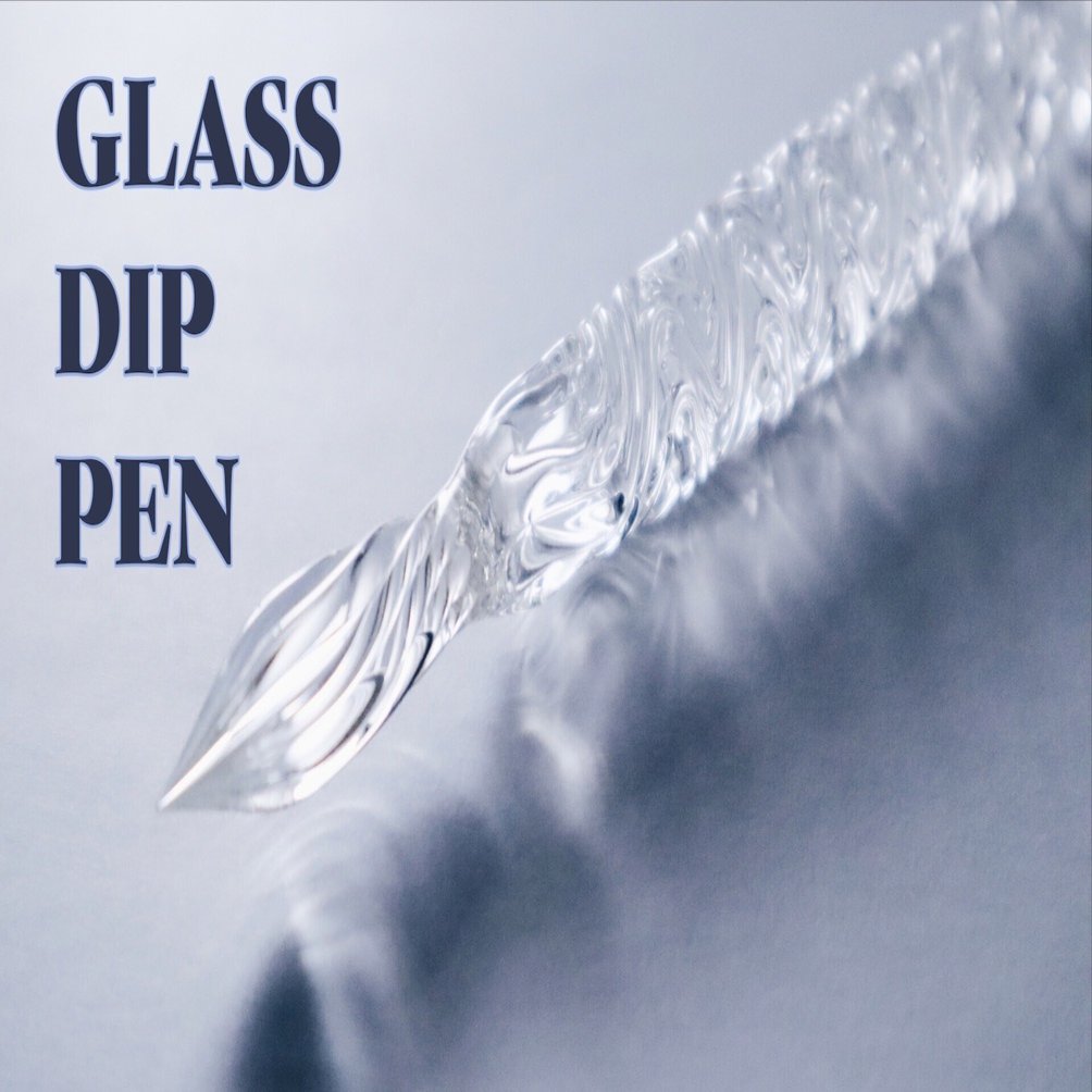 ガラスペン 】清らかな水の流れに手を任せる書き心地。ガラス工房焱