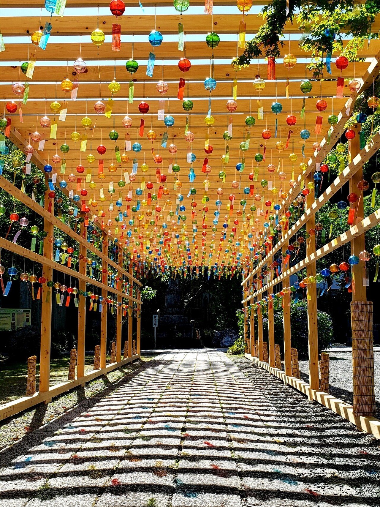 風鈴参道 in 西教寺【滋賀】｜ひばりん