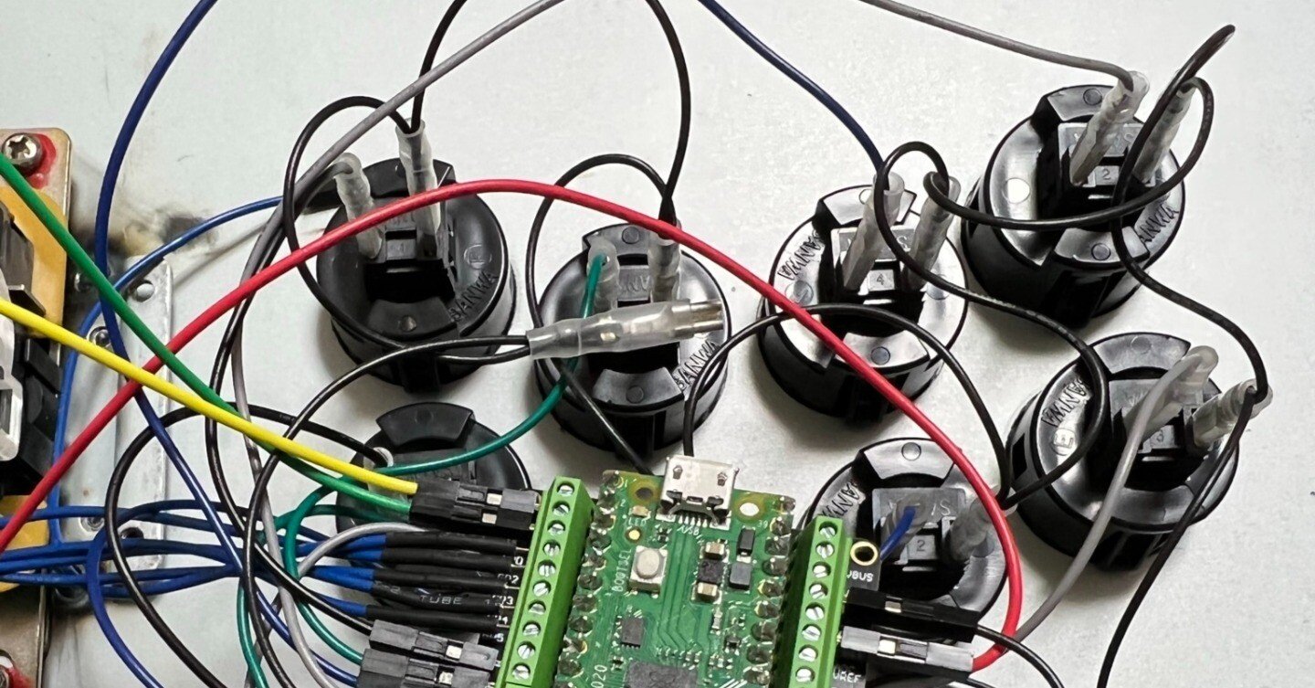 アケコン ラズパイ基盤、ガワだけHAYABUSA Raspberry Pi Pico(GP2040