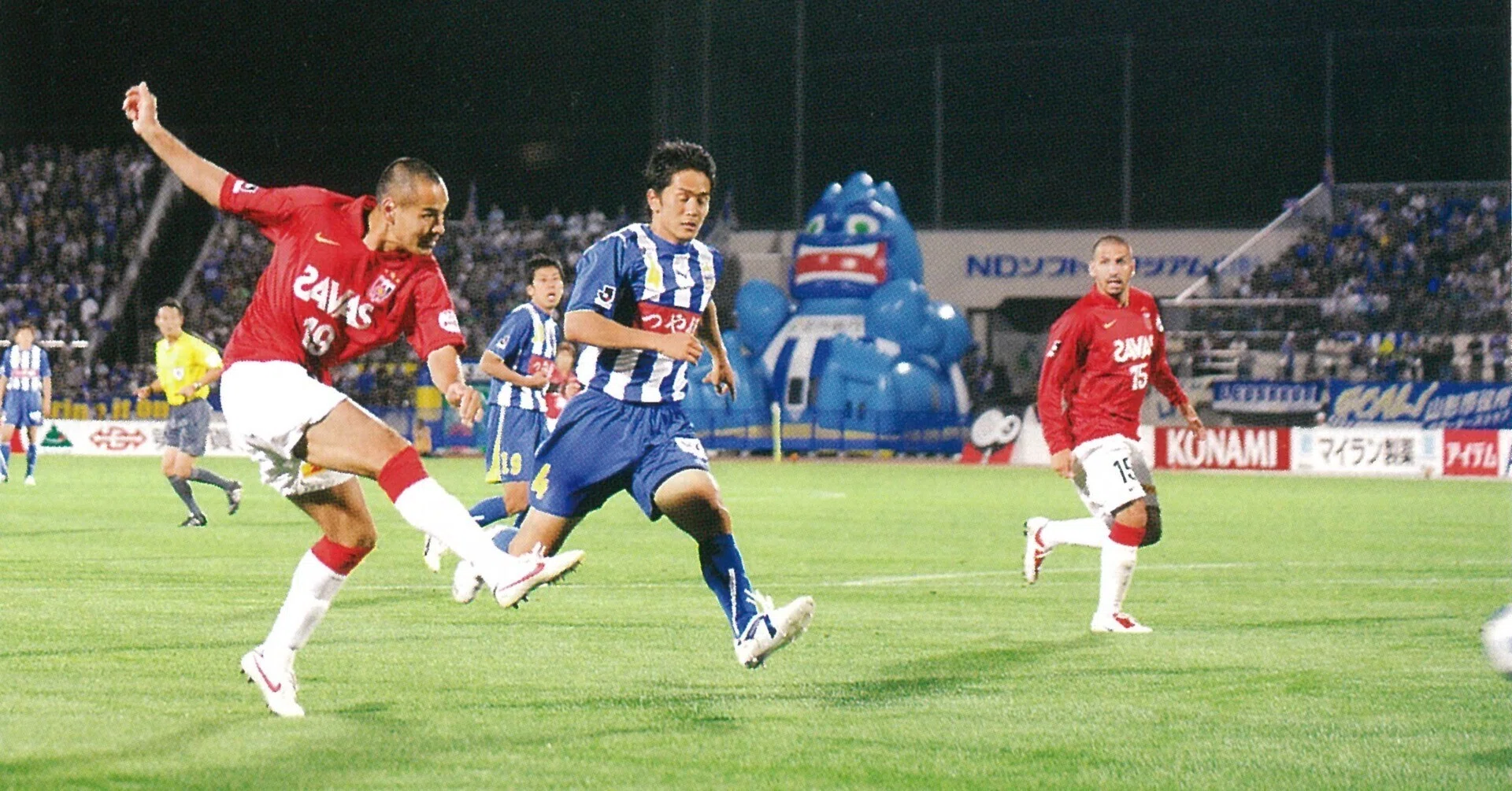 7月4日(2009年） 歓迎ぶりにびっくり、勝ち点3が最大の「おもてなし 